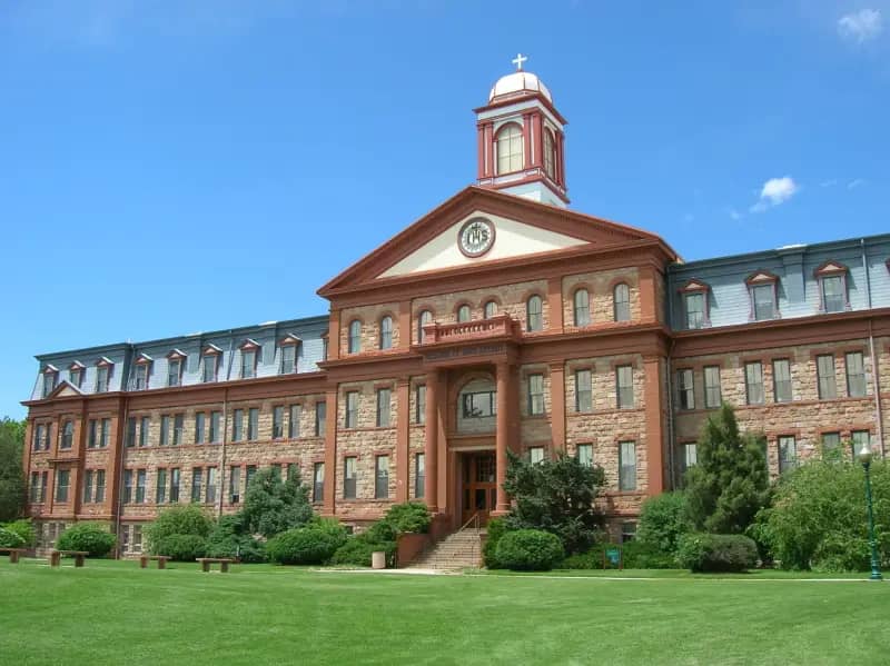 Regis University campus — This is a photo of the Main Hall at Regis University in Denver, Colorado.